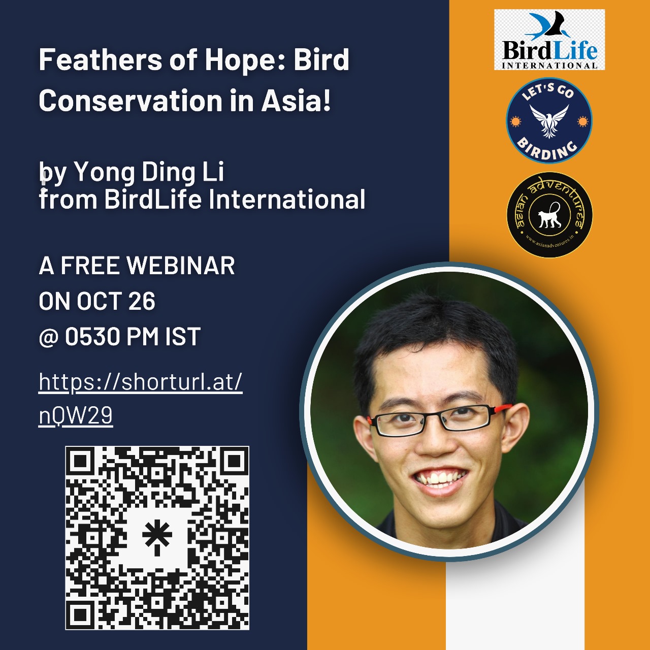 Feathers of Home: Bird Conservation in Asia!