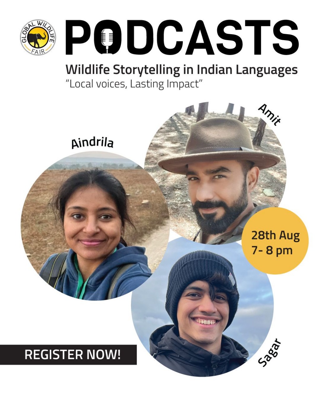 Wildlife Storytelling in Indian Languages 