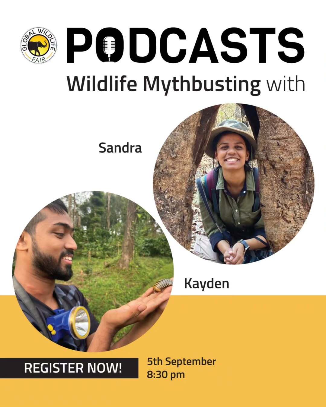 Anthropomorphism of the wildlife with Kayden and Sandra